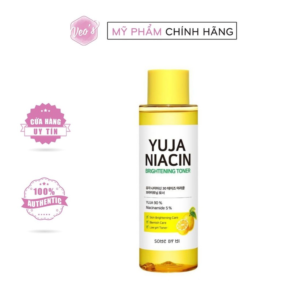 Nước Hoa Hồng SOME BY MI Yuja Niacin 30 Days Miracle Brightening Toner