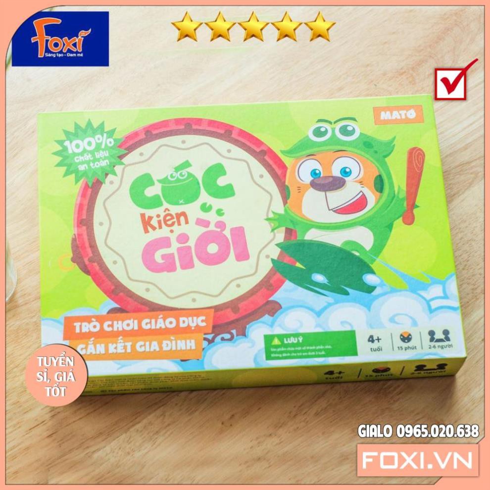 Trò chơi Cóc Kiện Trời-đồ chơi gắn kết gia đình-mang lại nhiều giá trị quý báu-giúp tăng khả năng sáng tạo,tư duy cho bé