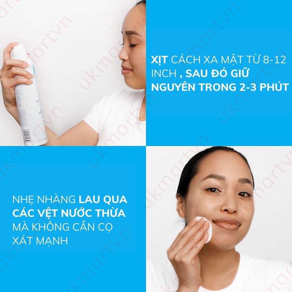 Nước khoáng giúp làm dịu &amp; bảo vệ da La Roche-Posay Thermal Spring Water 300ml