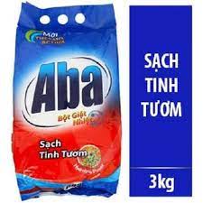 [ SIÊU TIẾT KIỆM ] Bột Giặt ABA [ Túi/3kg ]