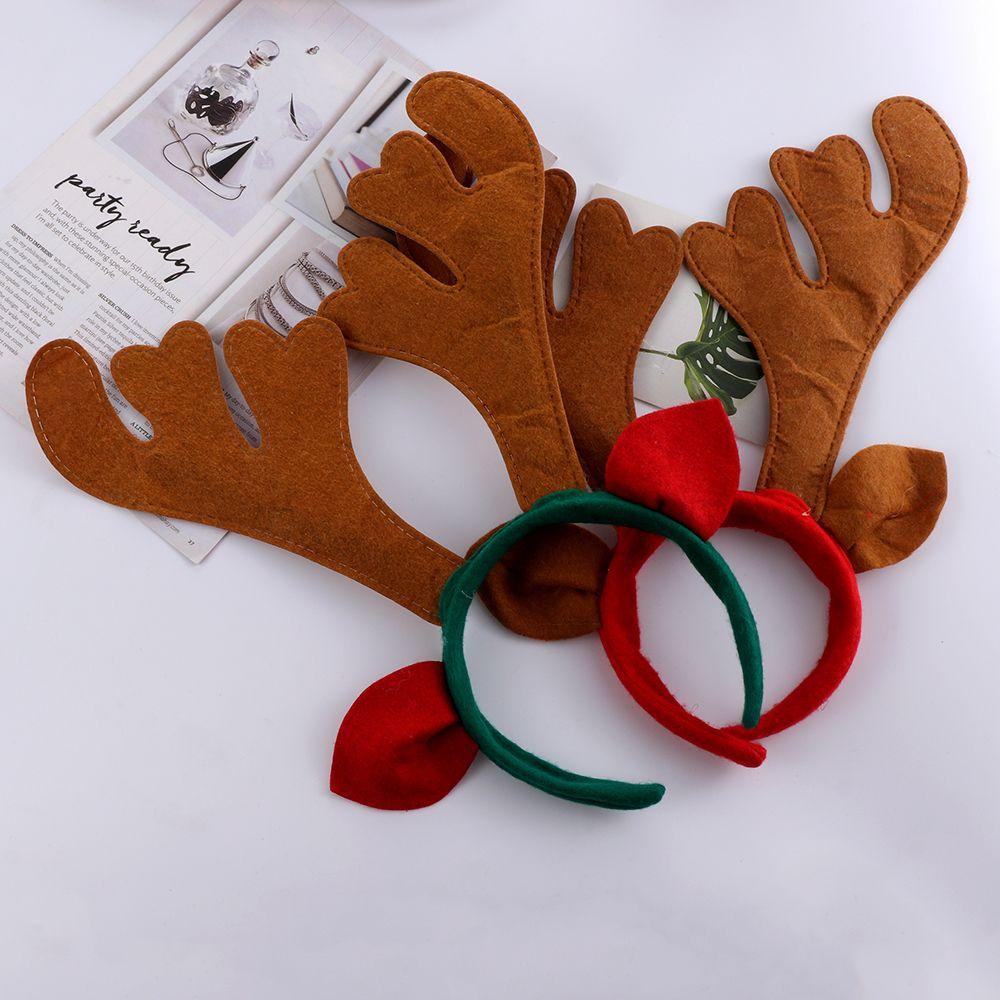 Băng Đô Cài Tóc Hình Hươu Cao Cổ Hoạt Hình Đáng Yêu Dành Cho Dịp Giáng Sinh