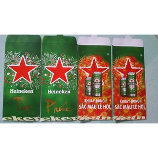 10 BAO LÌ XÌ TẾT HÀNG QUÀ TẶNG HEINEKEN