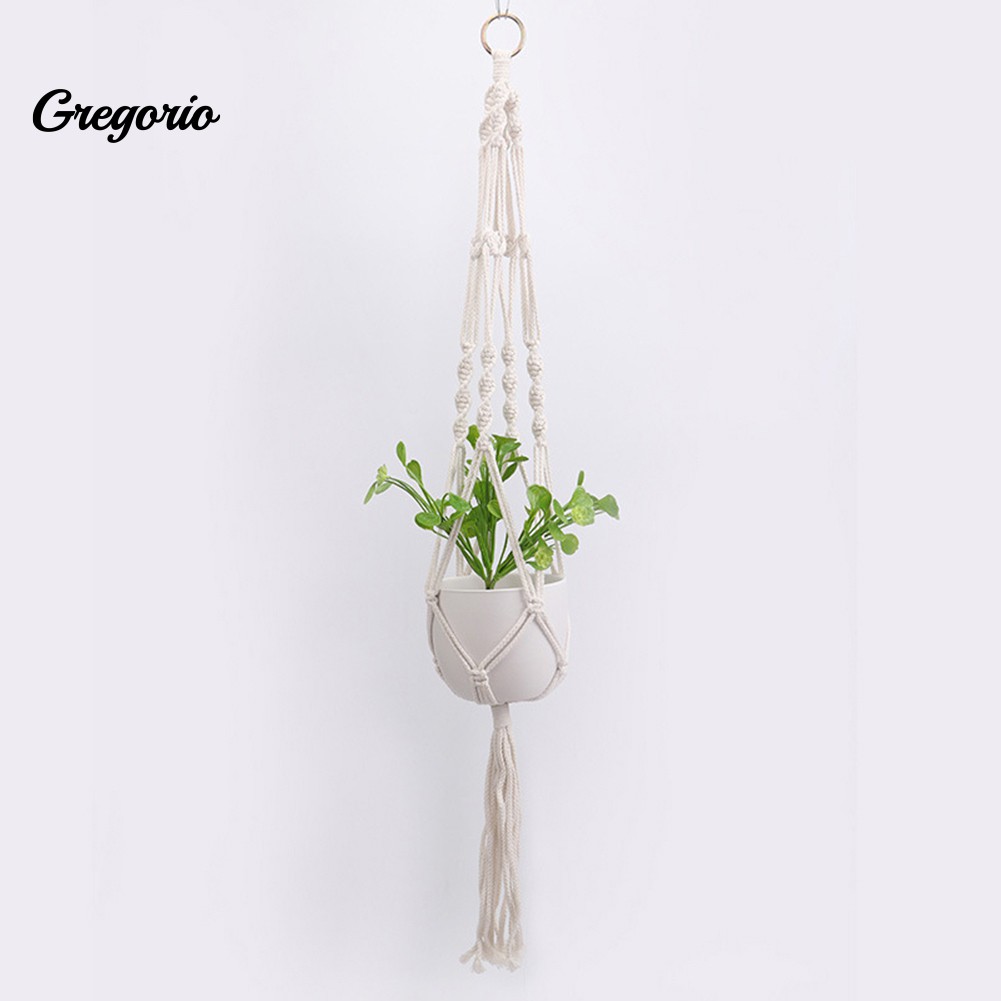 Giá Đỡ Chậu Cây Cảnh Bằng Dây Thừng Cotton Handmade