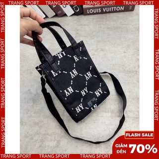 Túi MLB MONOGRAM PHONE POUCH BLACK