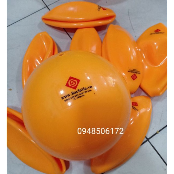 Bóng chuyền hơi bách gia 250gam và 200gam tặng kim và lưới hàng chuẩn sịn Bách gia