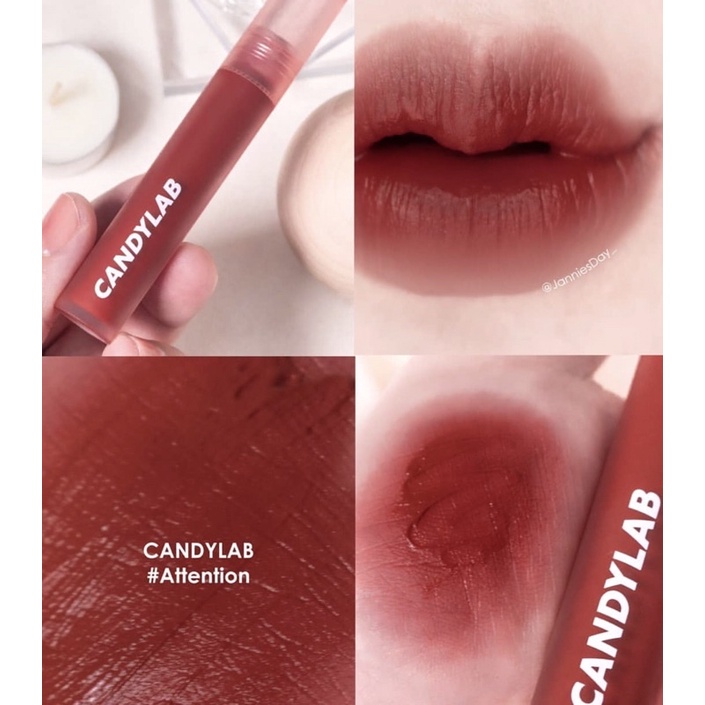 Son kem lì CandyLab Melt In Blur Lip Color (Có Sẵn)