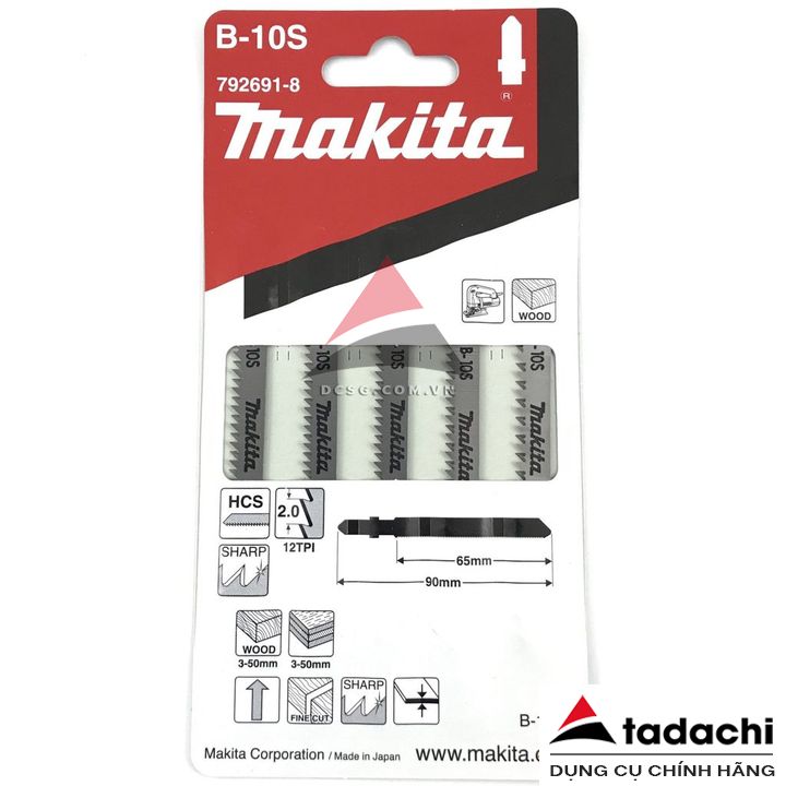 Lưỡi cưa lọng B-10S Makita 792691-8 (1 lưỡi) | Tadachi