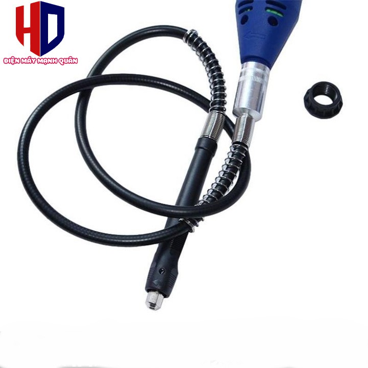 Bộ Máy Khoan Mài Cắt Khắc mini Đa Năng 100 chi tiết (Xanh) 180W 6 tốc độ