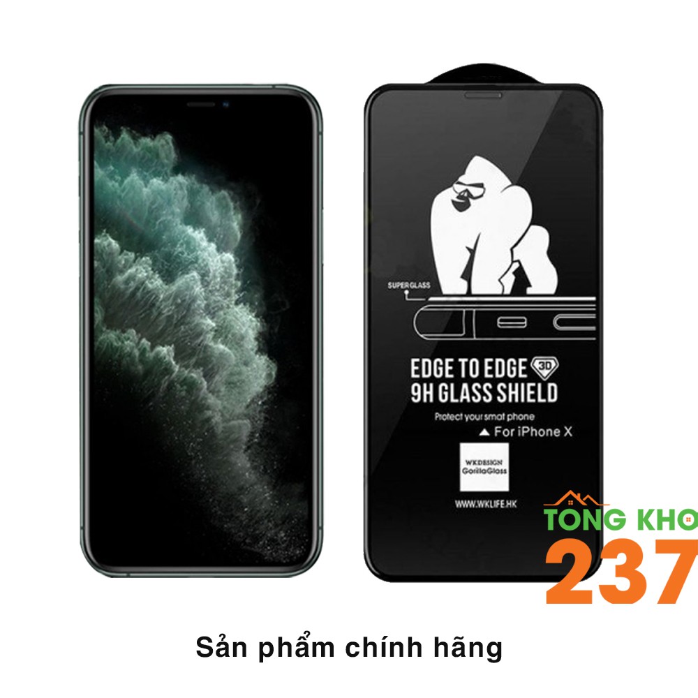 Cường lực Iphone 11 Pro Max chính hãng KingKong chống va đập trầy xước bản tách hộp – Dán màn hình Iphone 11 Pro Max