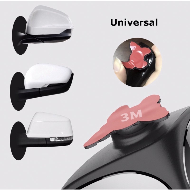 Gương cầu lồi 2 mặt cho ô tô GƯƠNG XÓA ĐIỂM MÙ 3D - XMAUTO