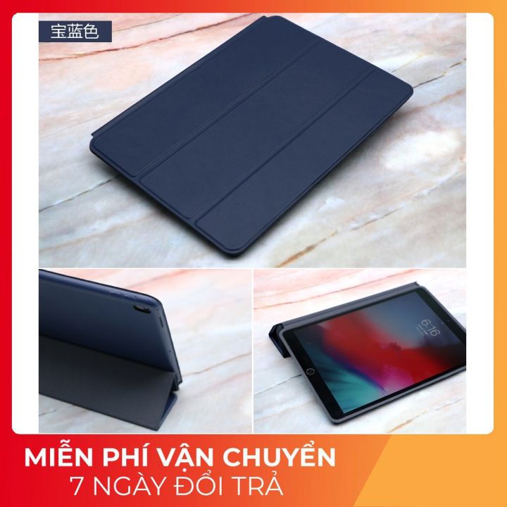 Bao da ipad 2 , 3 , 4 da mịn cao cấp , nắp gập tạo chân chống xem phim nhiều góc
