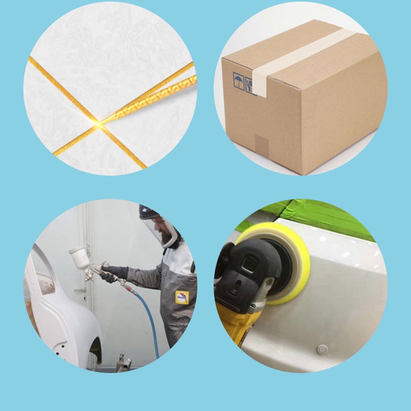 Cuộn Băng Keo Giấy Nghệ Thuật 12mm / 18mm / 24mm / 36mm X20M