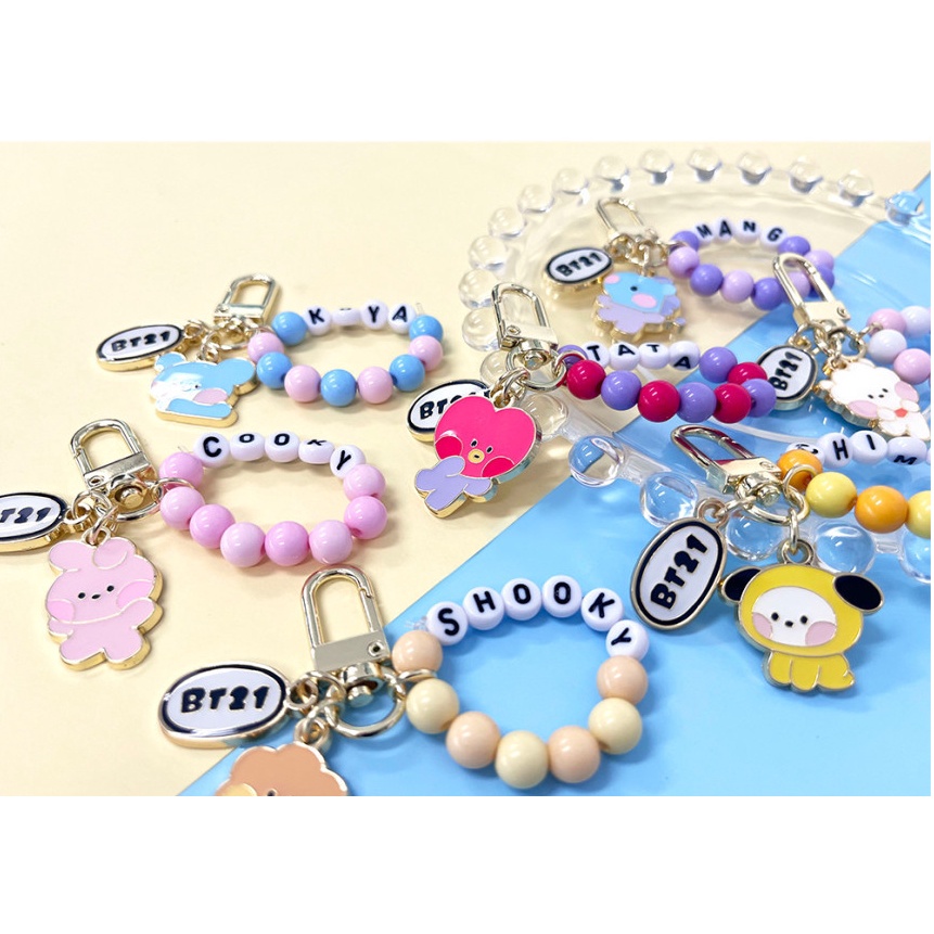 Móc Khóa Kim Loại Minini BT21