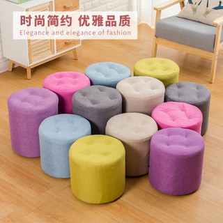 Ghế đôn trụ bọc nỉ [ Order ]