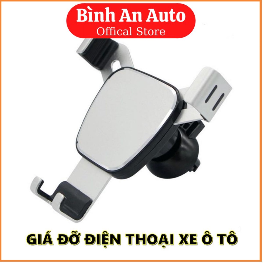 Giá đỡ điện thoại kẹp cửa điều hoà ô tô công cơ học cảm ứng trọng lực hợp kim - Bình An Auto