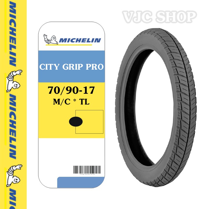 Lốp xe máy Michelin 70/90-17 City Grip Pro