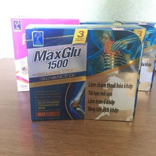 MaxGlu 1500 hỗ trợ xương khớp (hộp 60 viên)