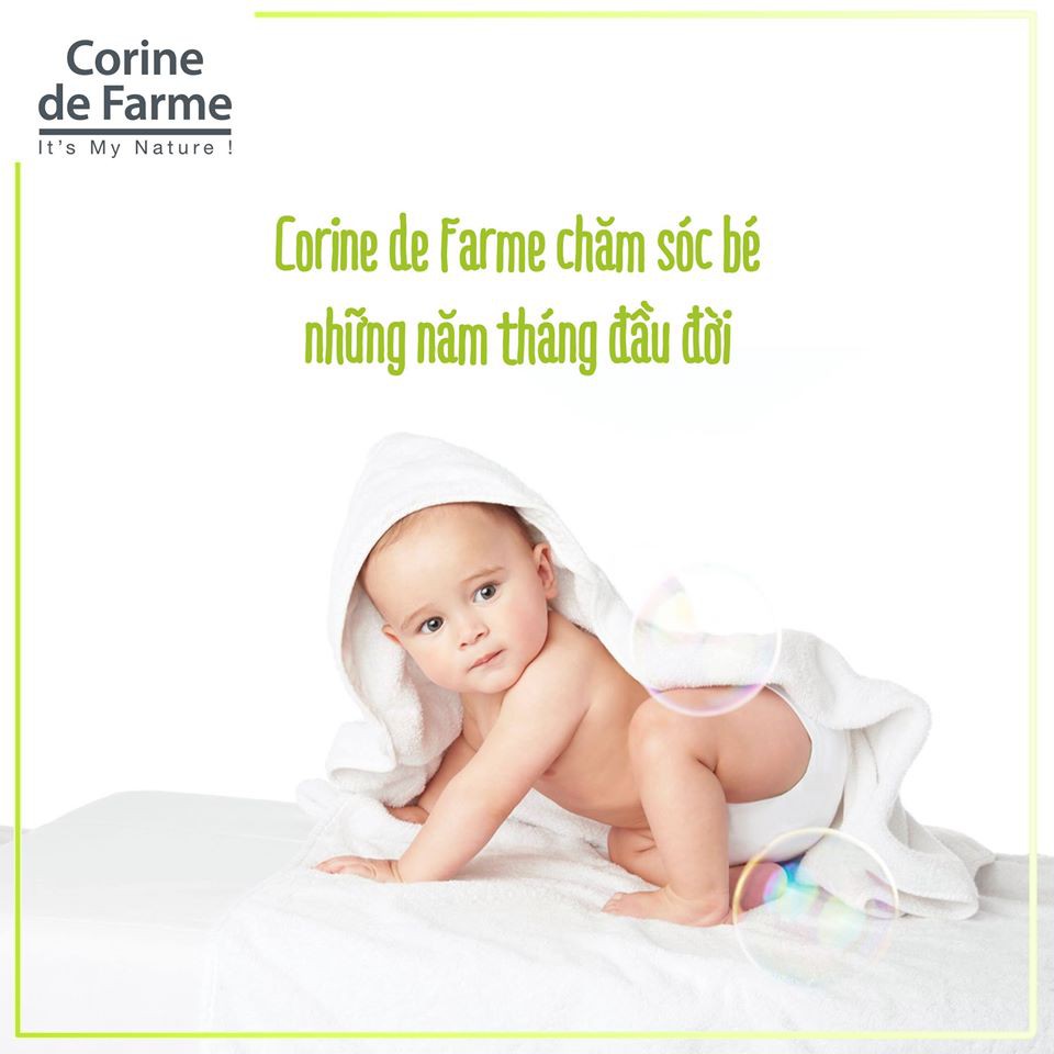 Nước vệ sinh cho bé Corine De Farme Eau Nettoyante Micellair 500ml