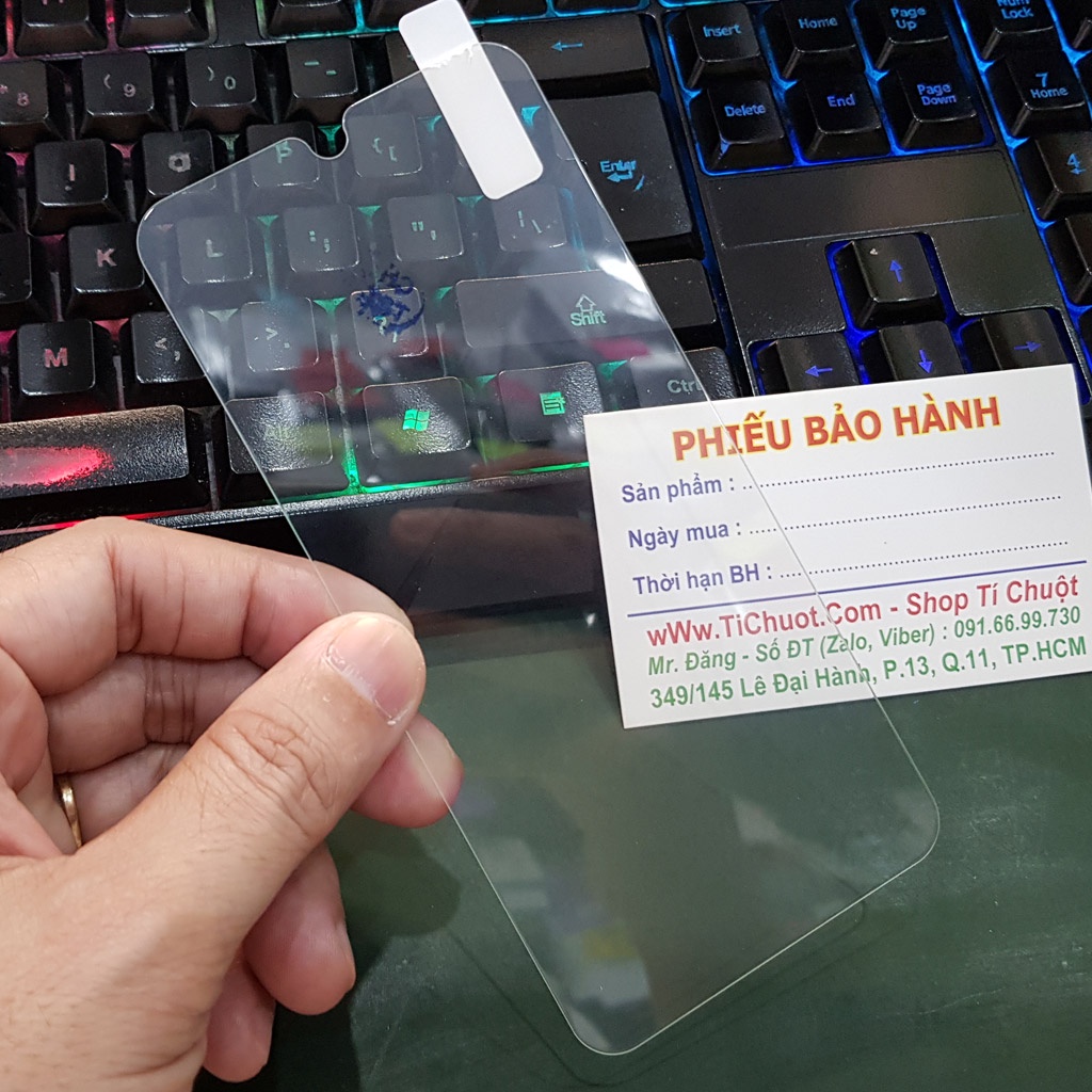 [Ảnh Thật] Kính CL Nokia 2.2 2019- Cường Lực 2.5D Không FULL, 9H-0.26mm