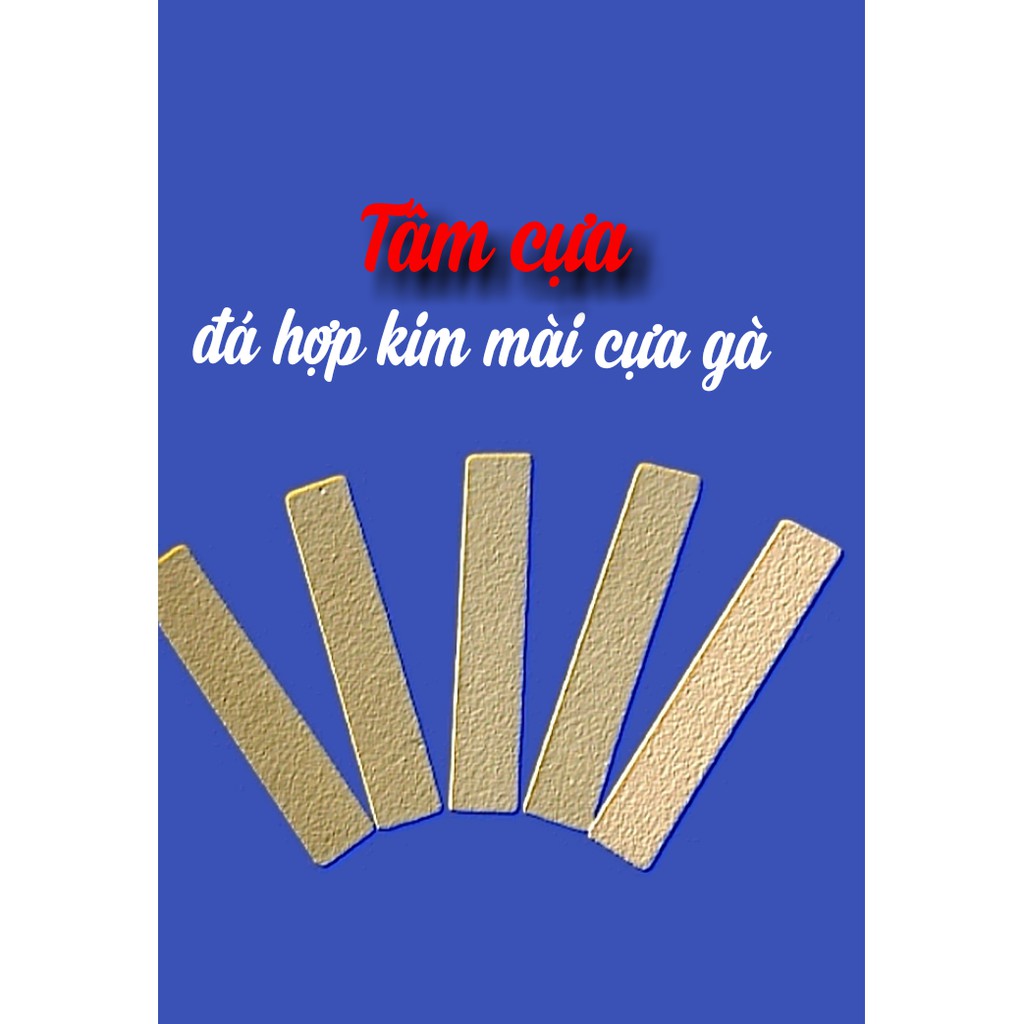 Đá hợp kim ,mài cựa gà hai mặt to và mịnh,,Tâm cựa