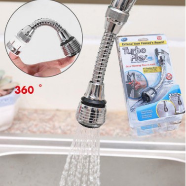 Đầu Vòi Xịt Nước Tăng Áp đầu nối vòi rửa bát tăng áp xoay 360 độ điều chỉnh chế độ nước