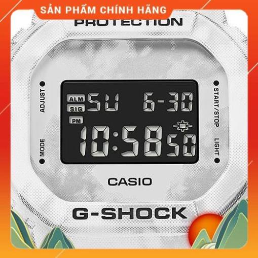 Đồng Hồ Casio Nam Dây Nhựa GSHOCK DW-5600GC-7DR Chính Hãng