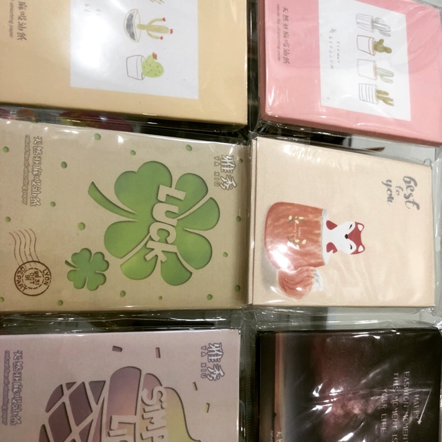 Giấy thấm dầu (giấy hút dầu)
