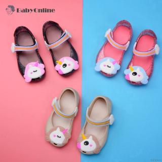 Baby Girls Sandals Breathable Anti-slip Jelly Shoes Childrens Fashion Shoes