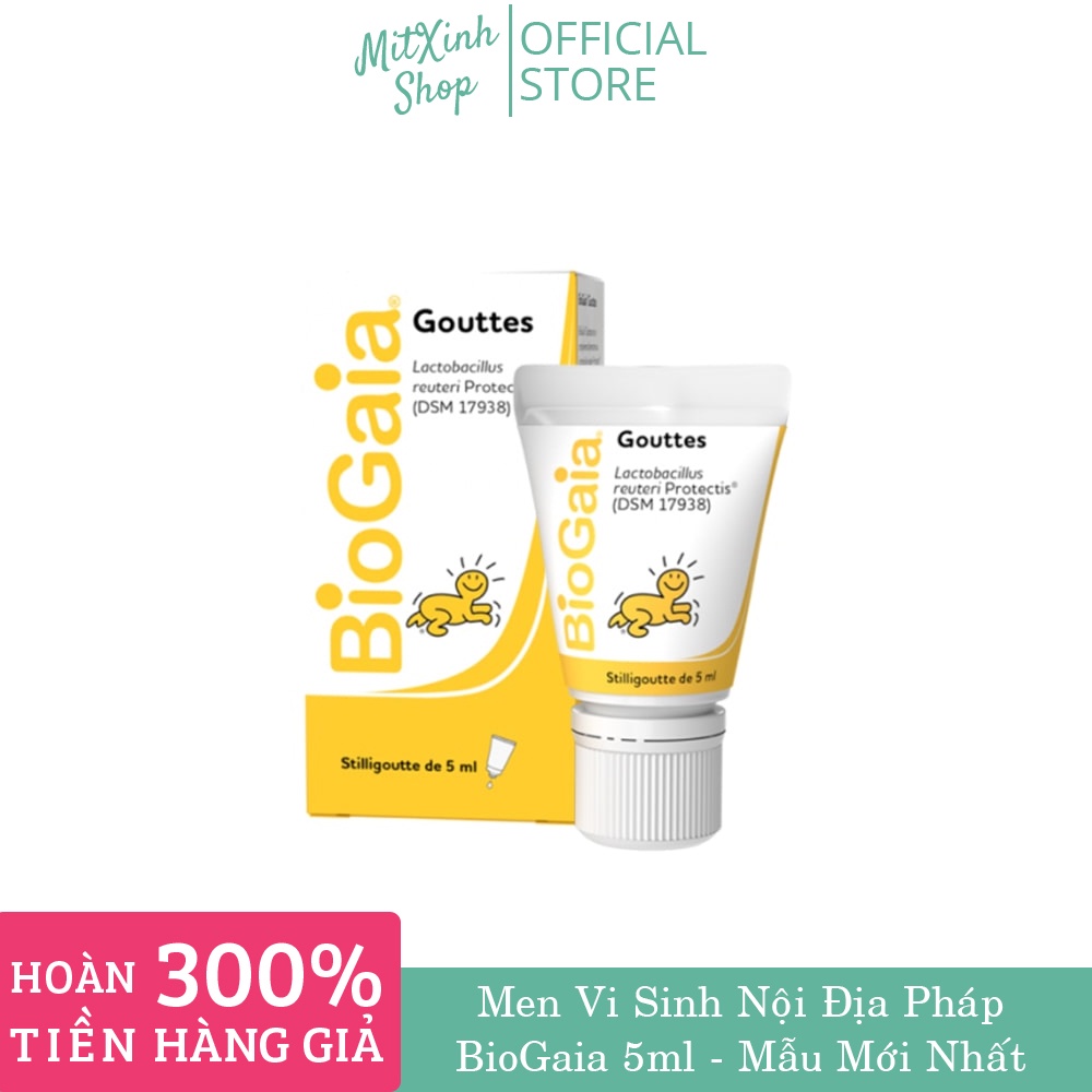 (Date 2024) Men Vi Sinh Biogaia Protectis Baby 5ml - Nội địa pháp