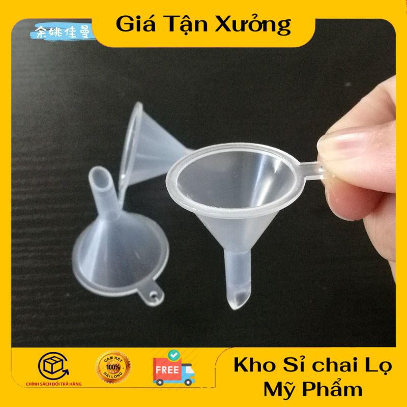 [TRÙM SỈ] 10c Phiễu mini chiết nước hoa, chiết gel, kem , phụ kiện du lịch