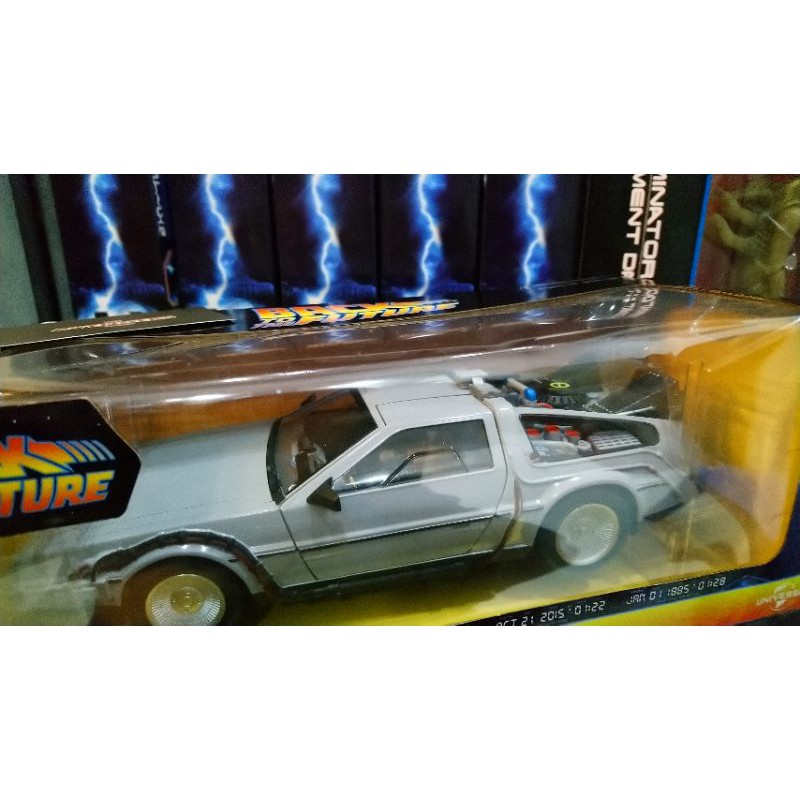 Mô hình xe NECA Back To The Future Time Machine Diecast