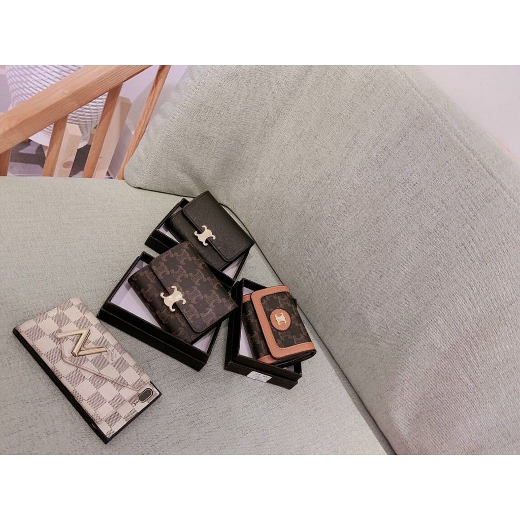 Ví cline chất da lì đẹp