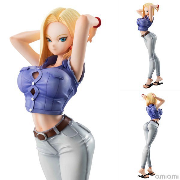 Mô Hình Nhân Vật Nữ Anime Dragon Ball Z Gals Android # 18 Phiên Bản 20cm