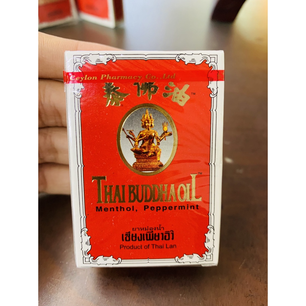 Dầu gió đỏ thái hiệu THAI BUDDHA OIL
