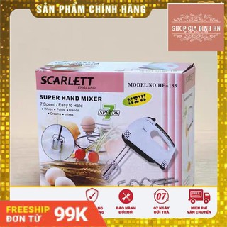 Máy Đánh Trứng Cầm Tay Scarlett 7 Tốc Độ (Giá Rẻ)