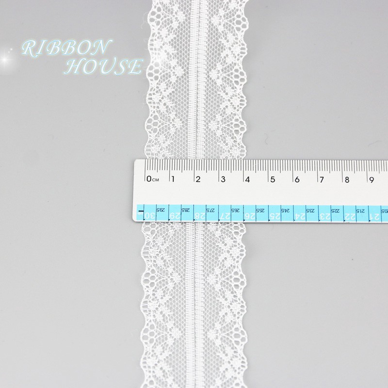 Cuộn vải ruy băng ren 40mm 10yard trang trí đa dụng chất lượng cao