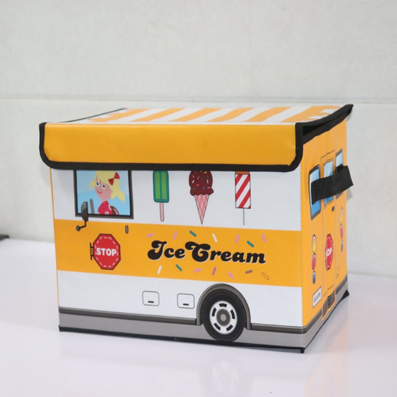 Hộp Đựng Đồ Dùng Xe Hơi Chống Thấm Nước Chống Ẩm Họa Tiết Hoạt Hình Dễ Thương Cho Bé