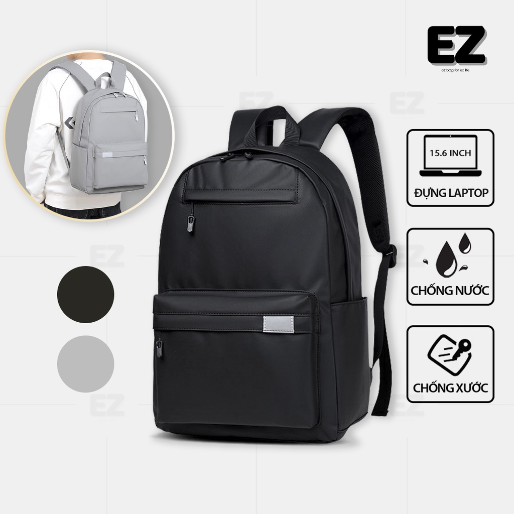 Balo đi học nữ nam BLT03 vải Oxford chống thấm nước , Cặp đi học unisex thời trang đựng laptop 15.6 inch