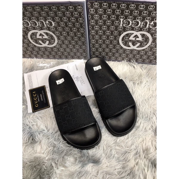 🔥FULL VIDEO🔥 Ảnh thật - Dép GC - Dép Nam quai ngang - Dép Nam GC Fullbox hàng cao cấp có sẵn !!