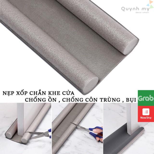 95cm-Ron, đệm cửa, nẹp mút xốp chặn khe cửa chống côn trùng, tiếng ồn, gió lùa, gió điều hòa, bụi bẩn, tiết kiệm điện