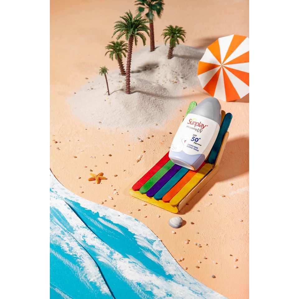 Sunplay Whitening - Sữa chống nắng dưỡng da trắng đẹp UV SPF 50+ PA++++ (Tub 30g)