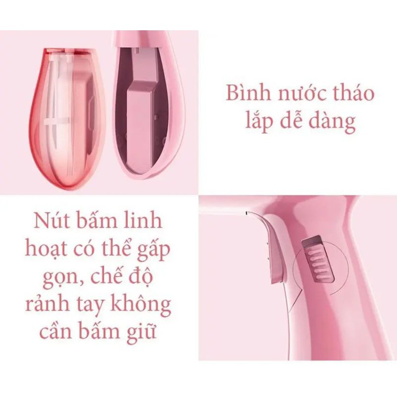 Bàn ủi hơi nước cầm tay Sokany chính hãng - Bàn là hơi nước gấp gọn du lịch tiện lợi SOKANY 3060 / KW-001