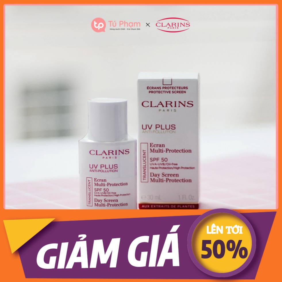 SIÊU SALE Kem Chống Nắng Clarins UV Plus Anti-Pollution SPF 50 30ml SIÊU SALE