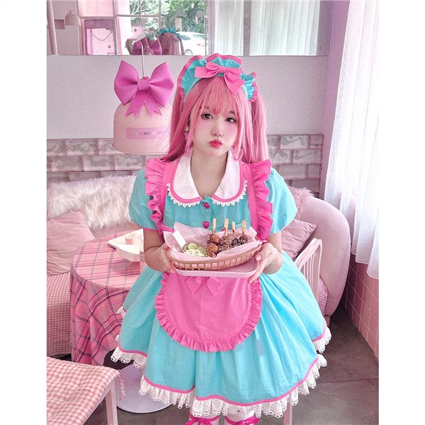 Đầm lolita Thời Trang Retro Đáng Yêu Cho Nữ Kiểu Mỹ 50s