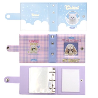 Mini Binder Collectbook album đựng ảnh card idol anime Daiso Hàn chính hãng