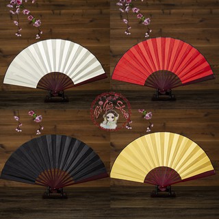 Quạt vải lụa quạt trơn đường kính 60cm kê quạt