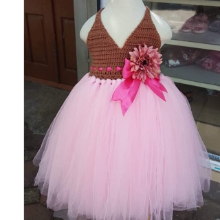 Váy len siêu bồng cho bé 14-17kg