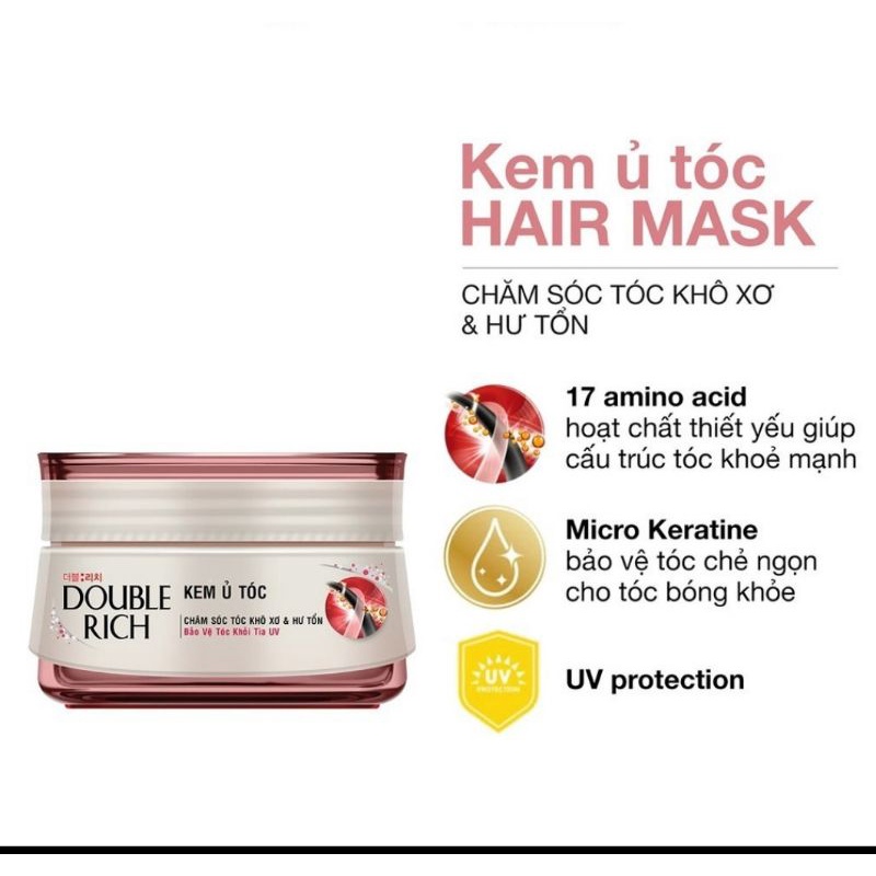 Kem ủ tóc doublerich 150gr