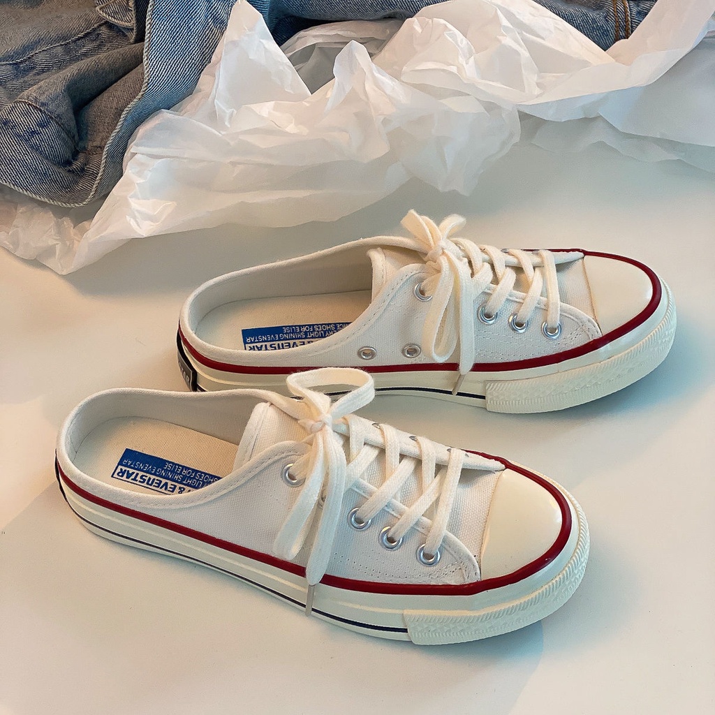 Giày Lười canvas Thời Trang Hè Năng Động Cho Nữ