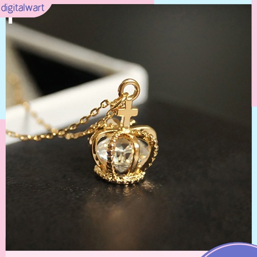 Dây Chuyền Mặt Hình Vương Miện Đính Đá Thời Trang